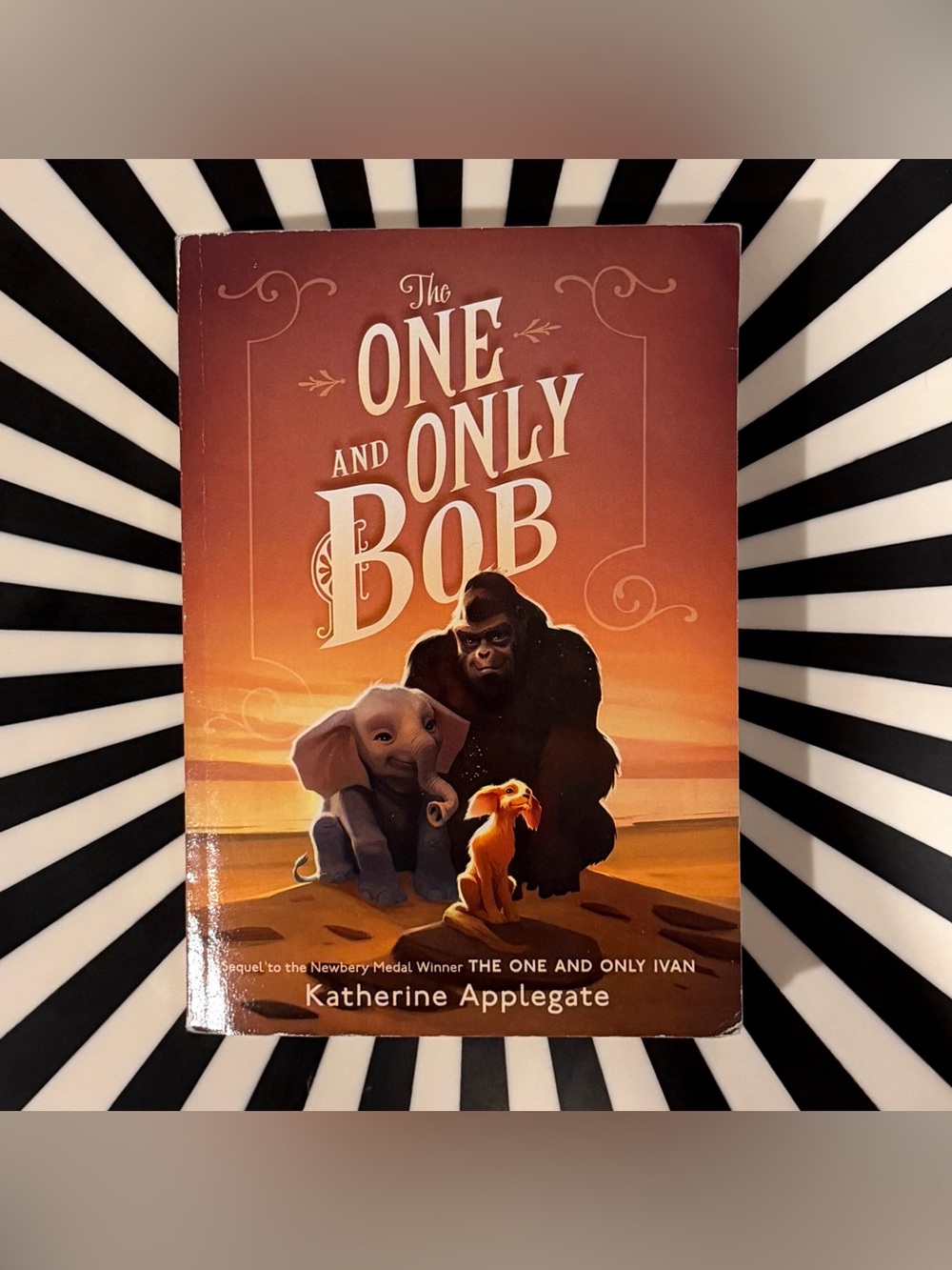 The One and Only Bob by Katherine Applegate - Orange Cover